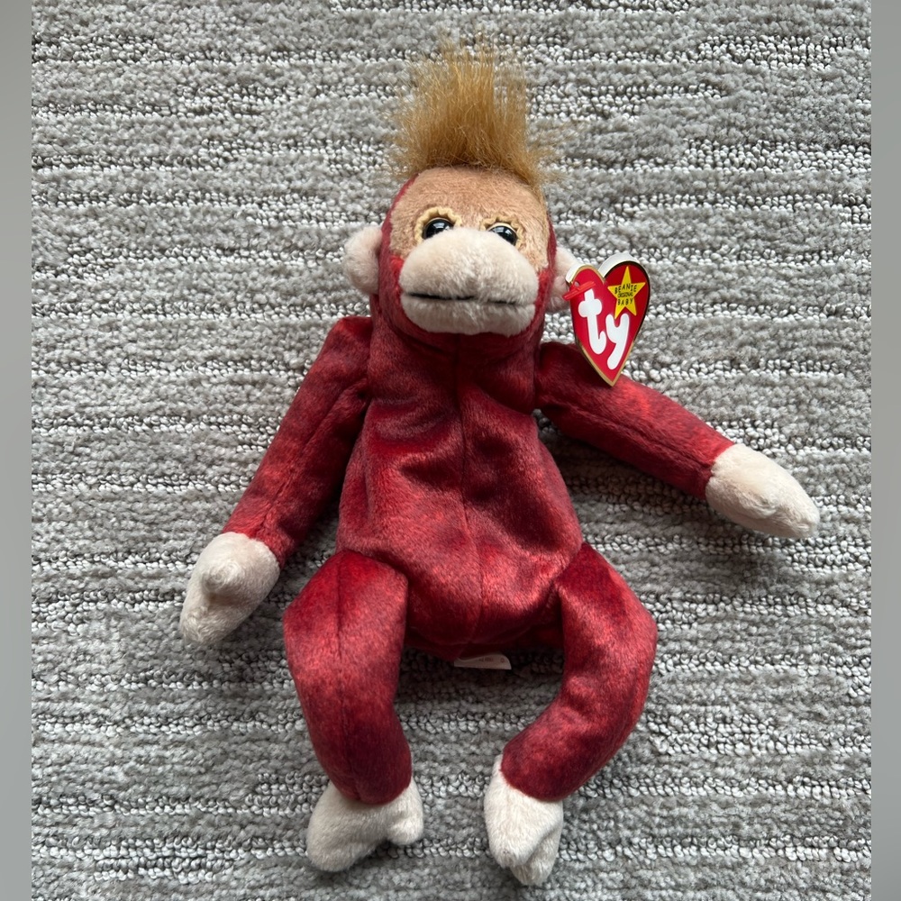 Ty Beanie Baby Schweetheart the Orangutan